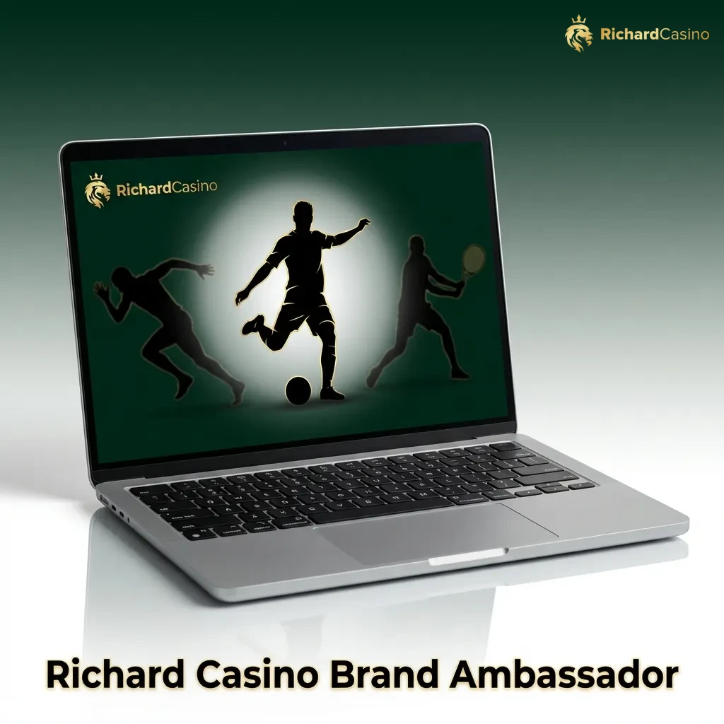 Richard Casino ambassador engaging with Australian players at promotional event showcasing platform features