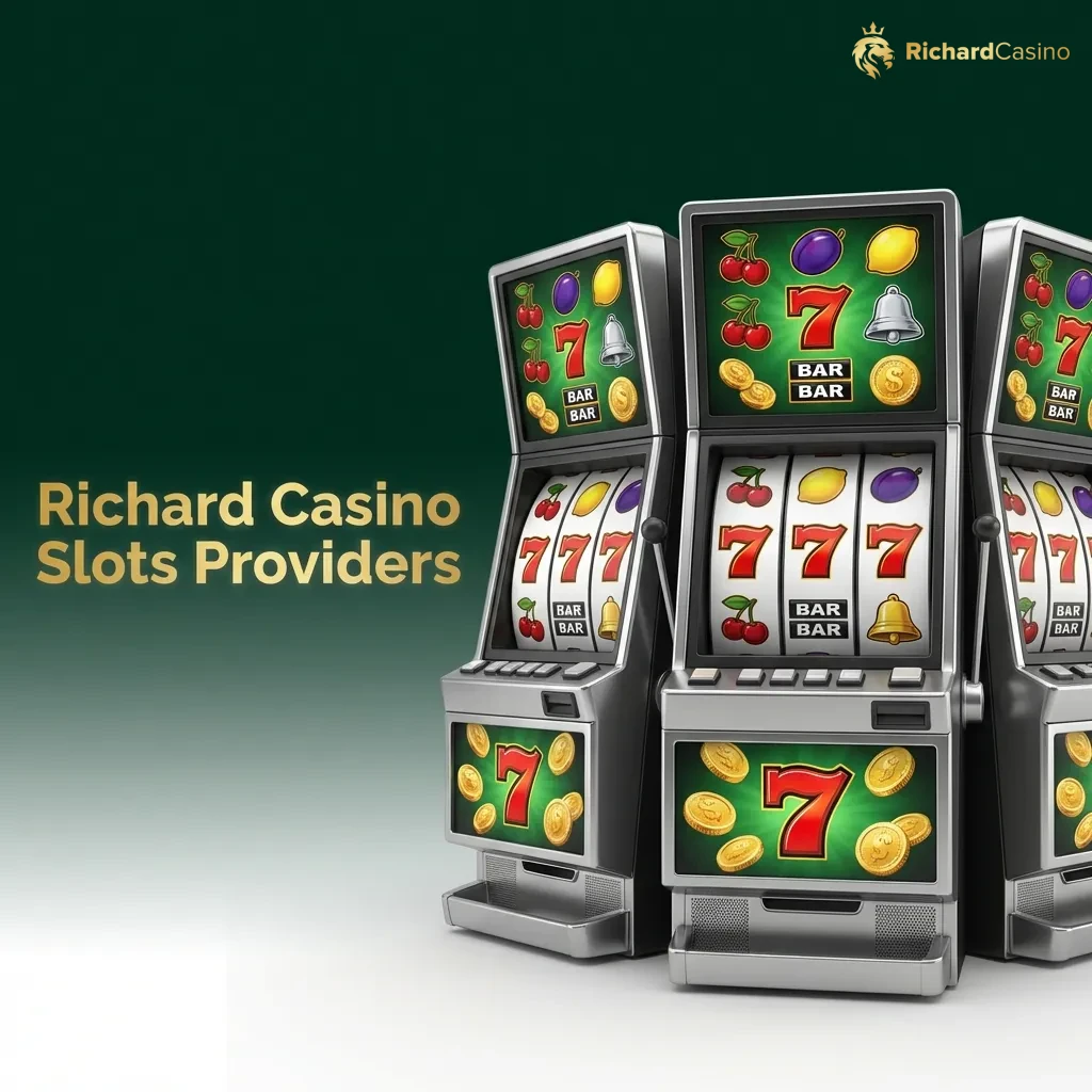 Richard Casino slot games from 50+ providers including Pragmatic Play, NetEnt, Microgaming, and Play'n GO
