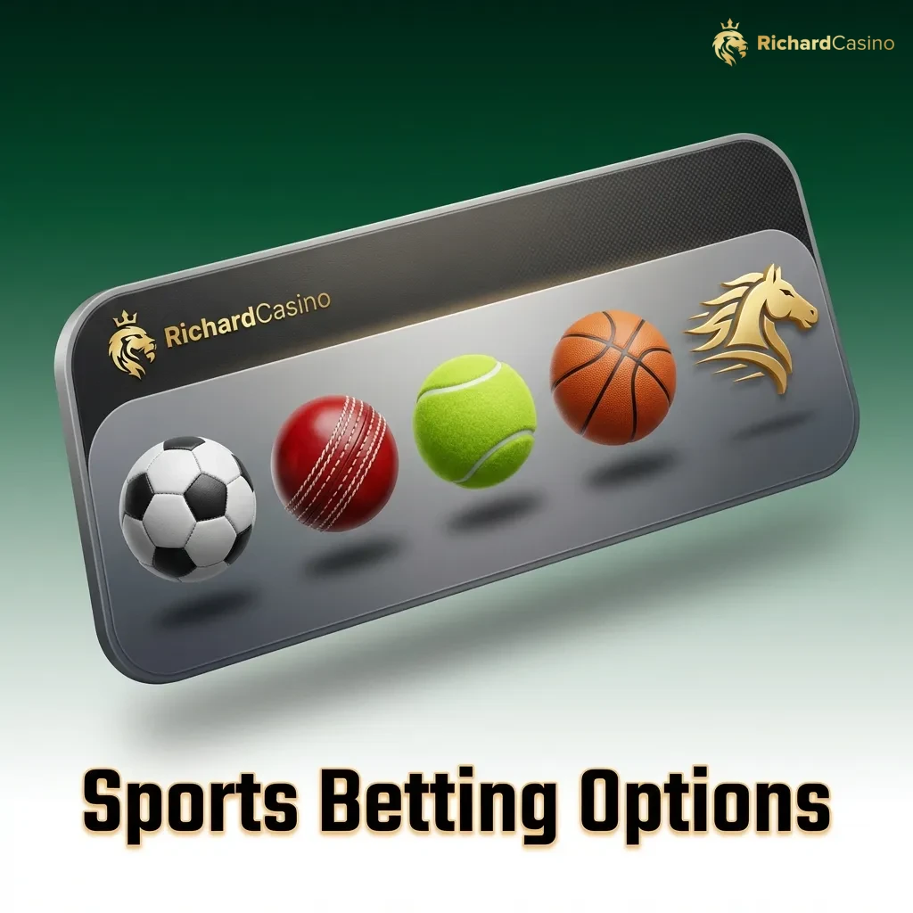 Sports betting interface showing various options including AFL, NRL, cricket, tennis, and racing markets