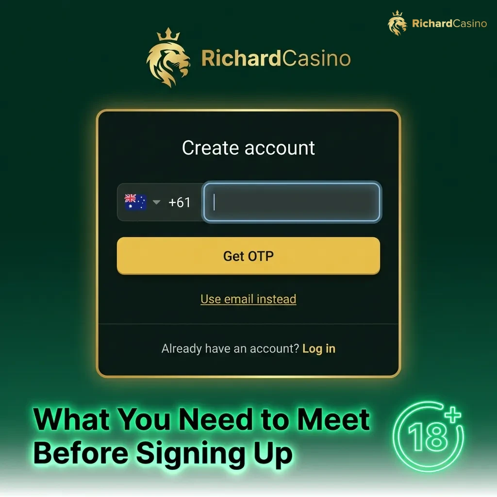 Australian online casino registration requirements checklist showing age verification and legal compliance steps